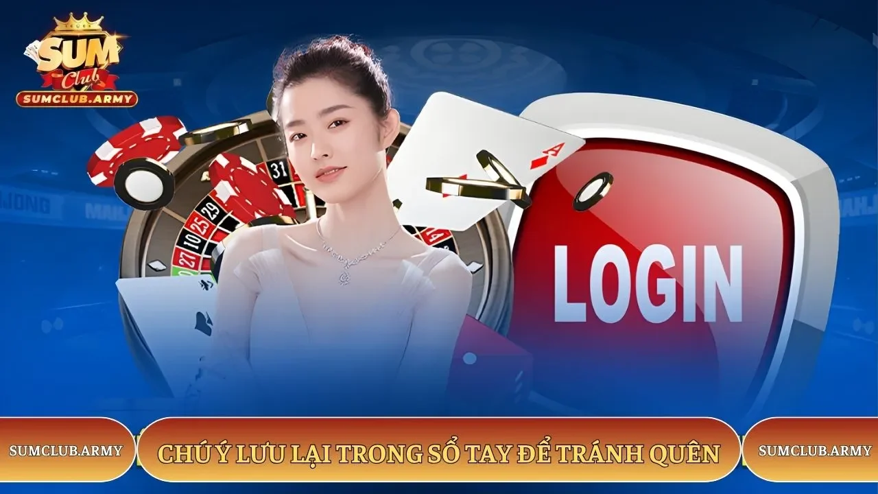 Chú ý lưu lại trong sổ tay để tránh quên