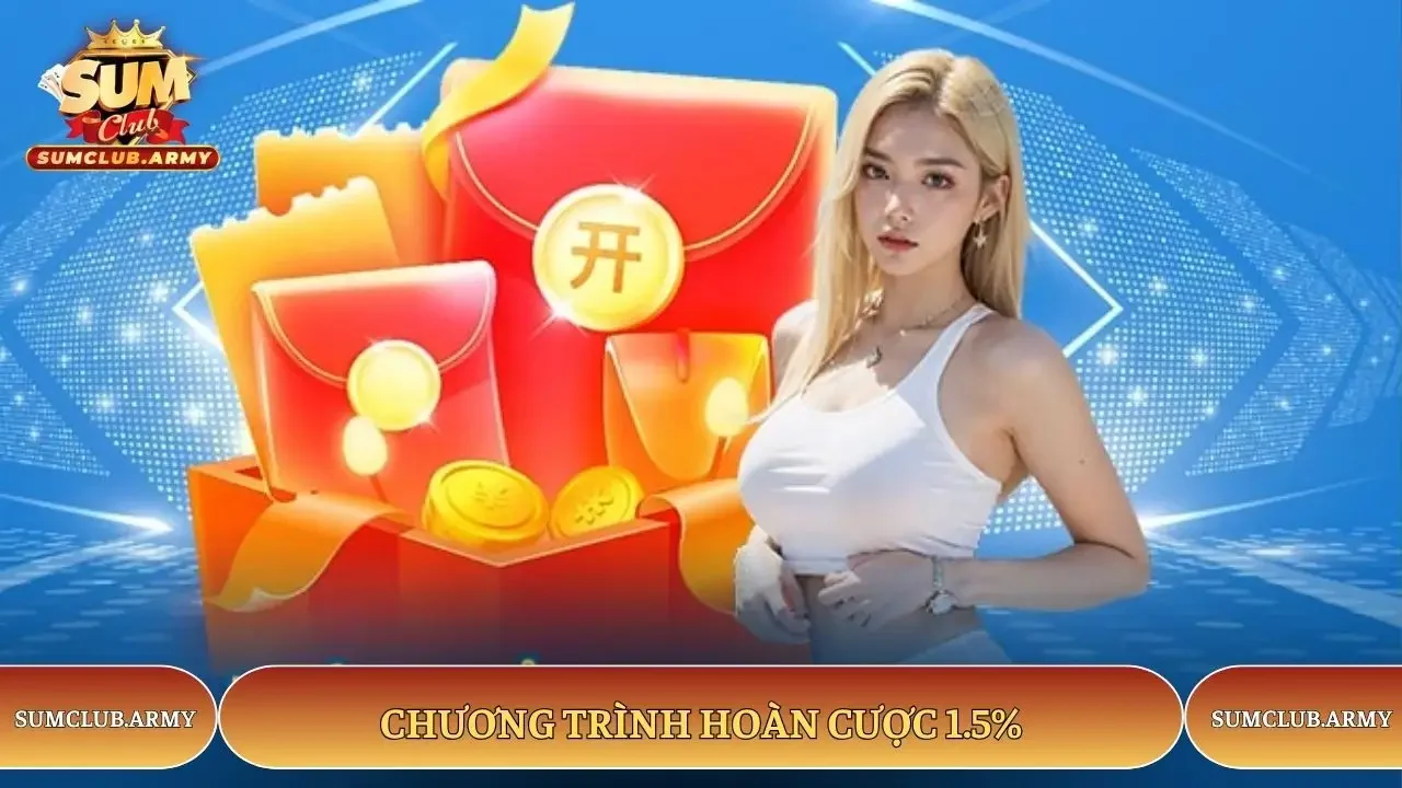Chương trình hoàn cược 1.5%