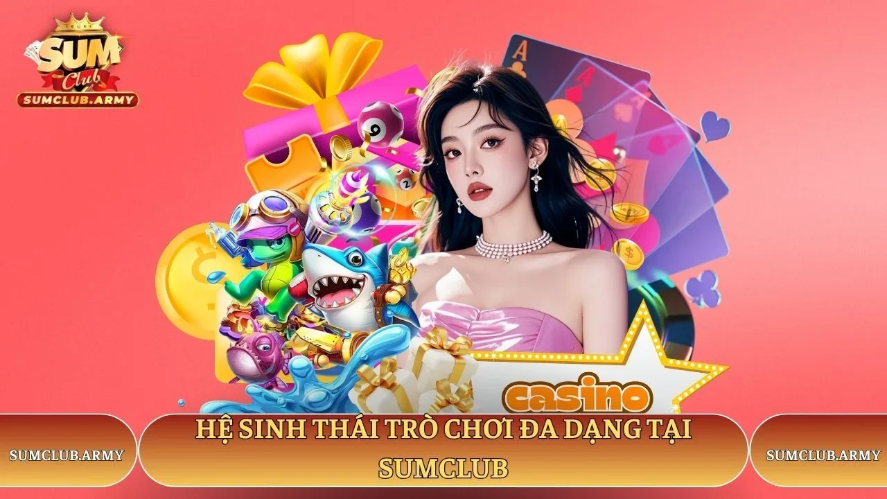Hệ sinh thái trò chơi đa dạng tại Sumclub