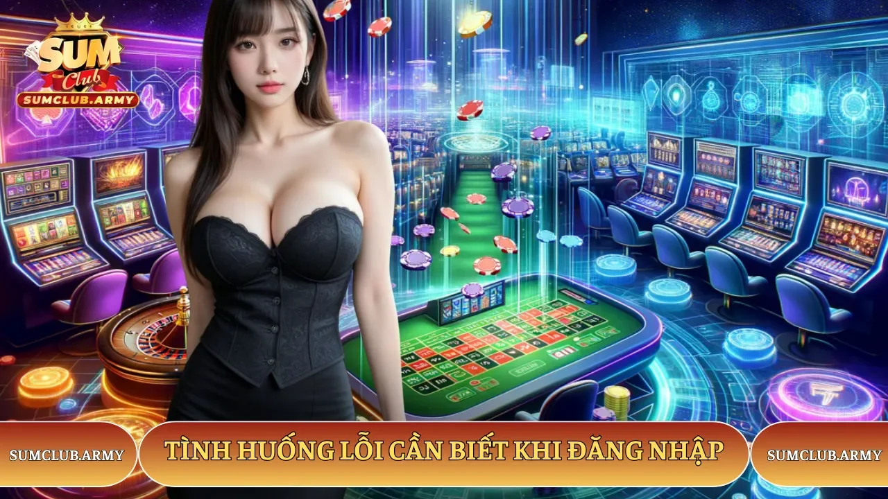 Những tình huống lỗi bất ngờ cần rõ khi đăng nhập Sumclub