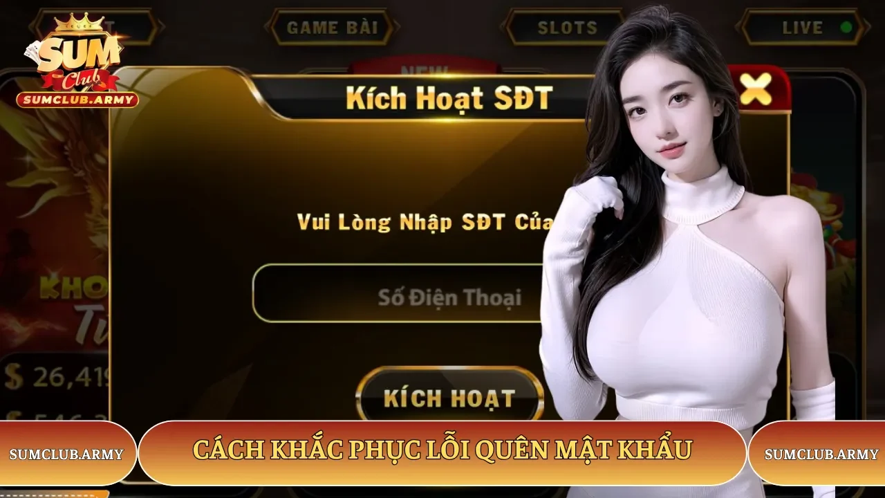 Quá trình khắc phục khi truy cập bị quên mật khẩu